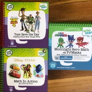 Leap Frog Leap Start books for ages 3-6